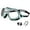 Green, variant on Swimming Goggles With Ear Plugs & Nose Clip Anti Fog Silicone Swim Mask For Diving Beach Swimming Pool(Green-16Cm)