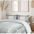 thumbnail image 6 of Ambesonne Antique Duvet Cover Sets, Wooden Window Shutter, 2-Queen, Grey White, 6 of 7