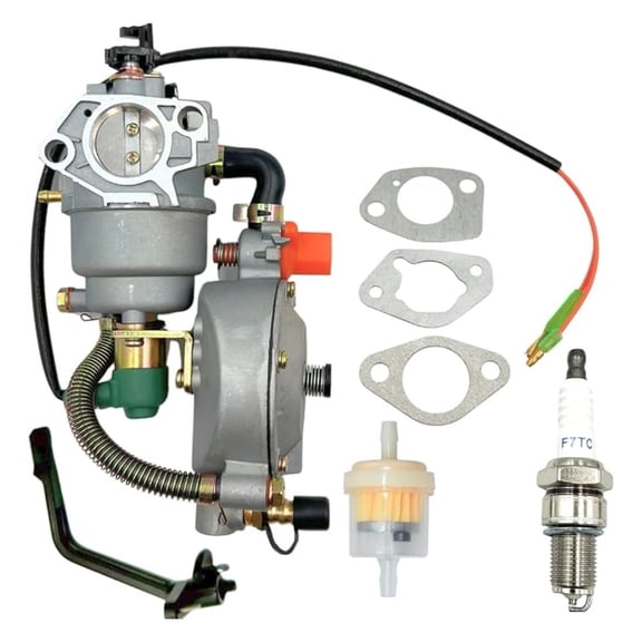 LPG Carburetor Conversion Kit for Predator 5500-8750W Generators, GX390 188F 5-8KW Dual Fuel Carb
