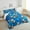 Dodger Blue, variant on Erosebridal Funny Raccoon Bedding Sets Twin with Comforter, Red Panda Duvet Insert Kawaii Animal Reversible Bedding Twin Comforter Set, Microfiber Room Decor, 2 Pieces