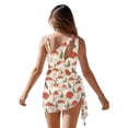 thumbnail image 3 of SEANATIVE 15-16 Years Girls One Piece Swimsuit with Mesh Coverup Skirt, Cute Cut Out Bathing Suit Trendy Summer Swimwear for Kids Children Teens, Mushroom Leaf Beige, 3 of 7