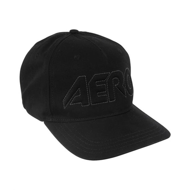 Gorra de beisbol ajustable Aeropostale Negro Talla única Bodega