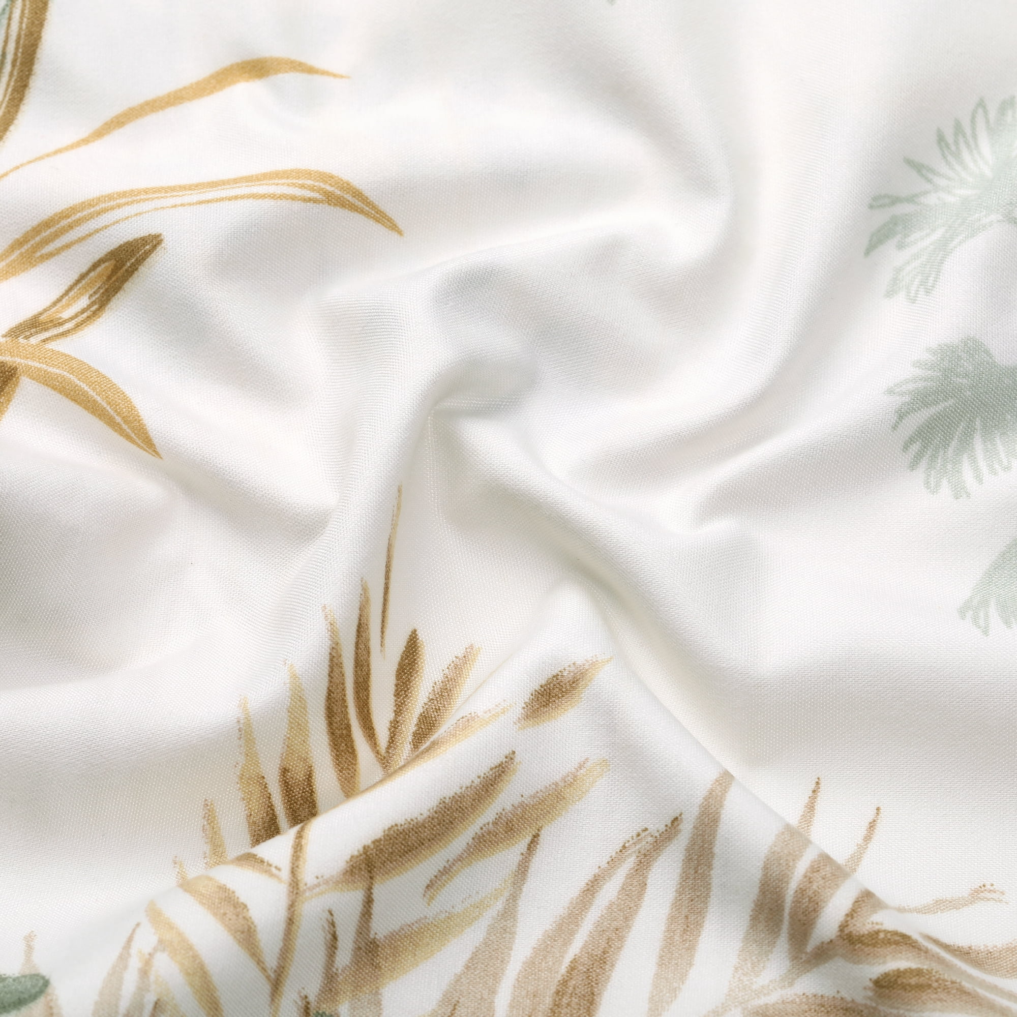 Unique Bargains Pillowcase with Envelope Closure Floral Pillow Cases Queen Yellow