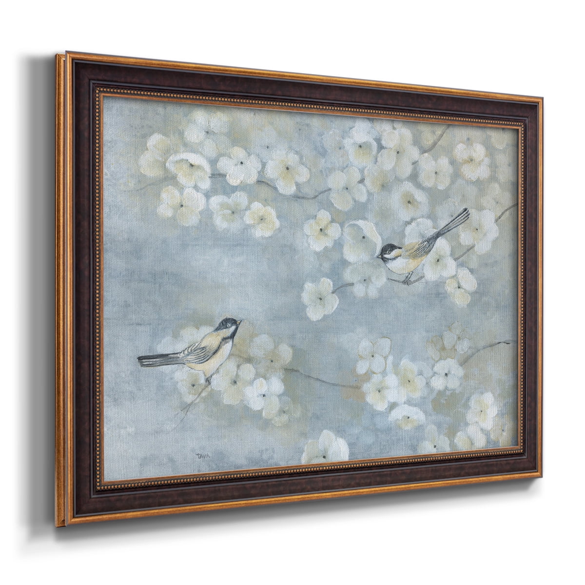 Springtime Chatter Premium Framed Canvas- Ready to Hang