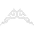 thumbnail image 4 of Ekena Millwork 48"W x 28"H x 1"P (14/12) Pitch Rotherham Architectural Grade PVC Gable Pediment, 4 of 5