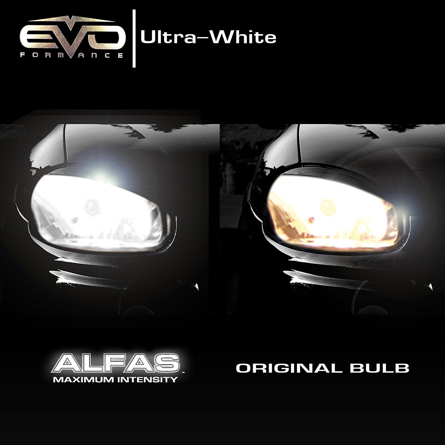 white headlight bulbs