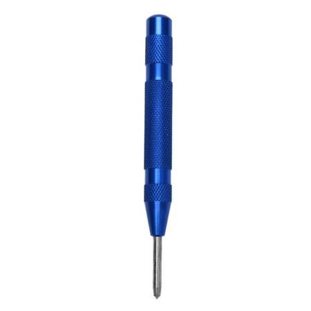 

EDFRWWS utomatic Centre Punch Steel Spring Loaded Marking Holes Hand Tool (Blue)