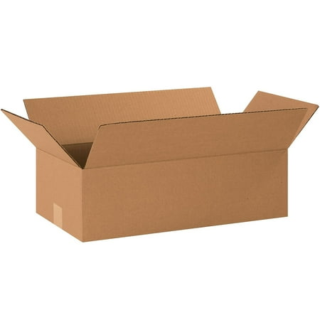 UPC: 0841436090704 | Box Partners Corrugated Boxes 22  x 12  x 8  Kraft 25/Bundle 22128