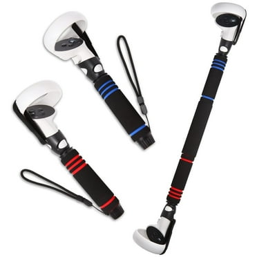 VR Handle Attachments for Meta/Oculus Quest 2 Gorilla Tag Accessories,VR Gorilla Tag Long Arms Grips for Meta Quest 2 Beat Saber Golf Club Baseball and VR Games