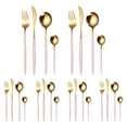 thumbnail image 3 of Spoons and Forks Set Stainless Steel 24 Piece Stainless Steel Cutlery Set for 6 People Including Spoon Knife and Fork Polish Stainless Steel Knife Set Knife Set Stainless Steel, 3 of 9
