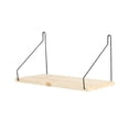 thumbnail image 1 of Ledge Shelf Modern Wall Hanging Display Shelf for Nursery Room Decor Kitchen wooden, 1 of 8
