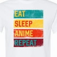 thumbnail image 4 of Inktastic Eat Sleep Anime Repeat T-Shirt, 4 of 5