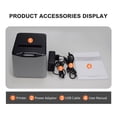 thumbnail image 3 of Bisofice POS-8370 High-Speed 220mm/s Direct Thermal Receipt Printer with USB+LAN Interfaces, 80mm Paper Width, 83mm Large Paper, Partial Auto Cutter, 203DPI Resolution, Wall-Mountable Design, 110V US, 3 of 7