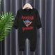 thumbnail image 1 of Tib Black Cody Rhodes Pesadilla Americana Logo Bebé Mameluco Primavera Otoño Innegable Niño Niña Bebés J, 1 of 4