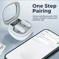 thumbnail image 4 of Giunmcul up to 65% Off In Ear Surround Sound Low Latency High Battery Fast Second Connection Type-C Fast Charging Bluetooth 5.3 Noise Cancelling Bluetooth Headphones, 4 of 5