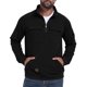 thumbnail image 2 of pstuiky Camisas de invierno de manga larga para hombre, Sudadera con cuello alto, manga larga, media cremallera y múltiples bolsillos para hombre, color liso Tops de hombre m, 2 of 5