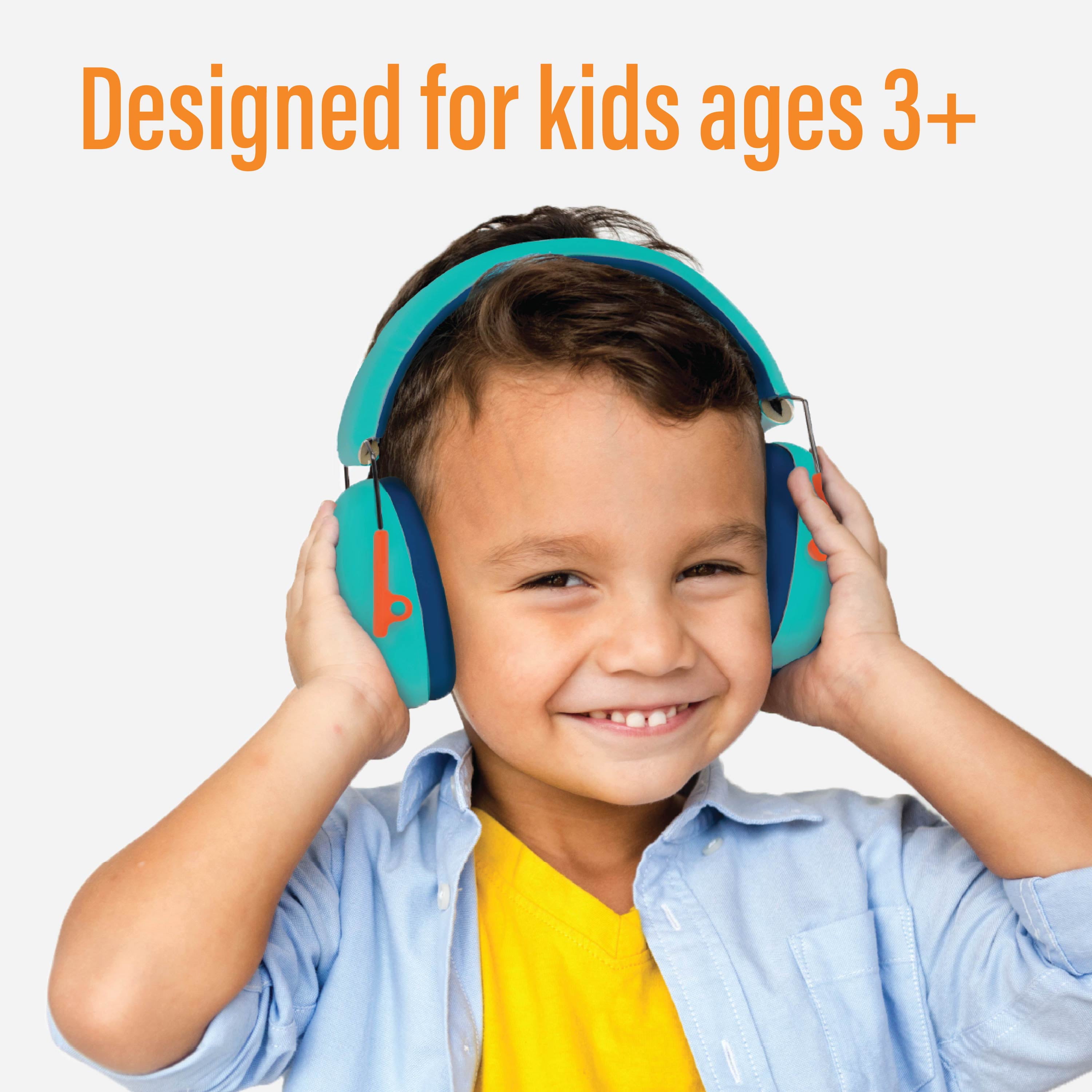 Allen Company Kids Shooting Ear Muffs, Nrr 23 Db, Blue, 0.53 lb, 2237A