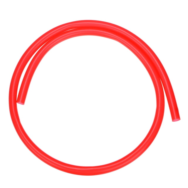 Tubo de silicona Uxcell 3/8 pulgadas ID x 15/32 pulgadas OD tubo de goma de silicona para vacío 3 pies manguera de agua de alta temperatura aire rojo