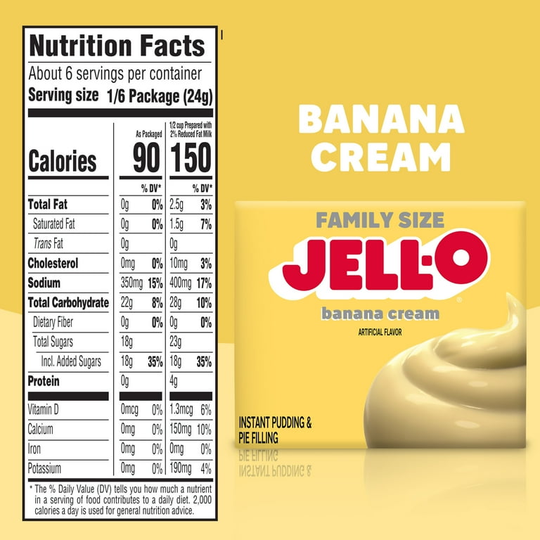 Instant banana pudding box shop