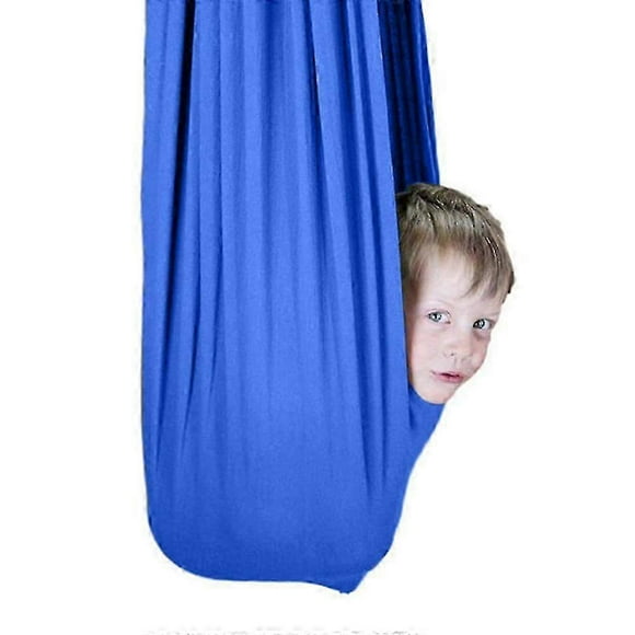 New Sensory Swing For Kids With 360 Swivel Hanger, Indoor Therapy Swing