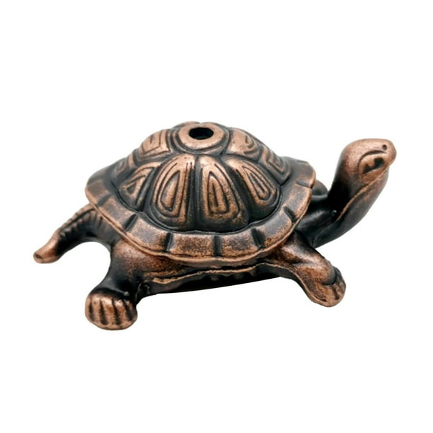Incense Burner Holder Material de Metal Tortuga Incense Stick Holder, Incense Burner Holder, Incense Stopper Holder, Y Incense Slim Fixed Decoration