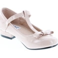 thumbnail image 7 of Anna Kate-5K Kids Low Heel ankle strap Bow T-Strap Mary-Jane Shinny PU, 7 of 7