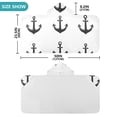 thumbnail image 4 of Yayeee Kids Hooded Towels Toddler Soft Absorbent Beach Bathing Wrap 50" x 23.5", Anchor Pattern, 4 of 5