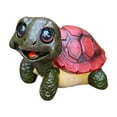 thumbnail image 2 of Clearance Turtle Garden Statue Outdoor Decoration Turtle Gift Yard Decoration Outdoor Birthday Gift For Daughter And Mom,Yard Porch Terrace Home Decorations,1 PCS(Green), 2 of 3