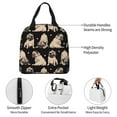 thumbnail image 3 of Bingfone French Bulldog Print Lunch Bag Insulated Lunch Box, Small Leakproof Cooler Food Lunch Containers Reusable High Capacity Lunch Tote Bags for Work, Travel, Outdoor, 3 of 5