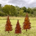 thumbnail image 6 of Rustic Metal Christmas Tree, 1Pc Farmhouse Country Retro Outdoor Garden Decoration, Xmas Yard Ornament For Garden Patio Lawn Decor, 6 of 6