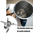 thumbnail image 3 of Thermomix Bimby TM5 TM6 Blender Knife Stainless Steel Sharp Blade - Kitchen and Cooking Accessories, 3 of 5