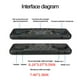 thumbnail image 3 of Seitruly Tarjeta de sonido Pro Compatible con Bluetooth Mezcladores de audio Interfaz Accesorio de estudio Auriculares Control de micrófono Sistemas de cine en casa, 3 of 6