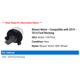 thumbnail image 2 of Blower Motor - Compatible with 2010 - 2014 Ford Mustang 2011 2012 2013, 2 of 2