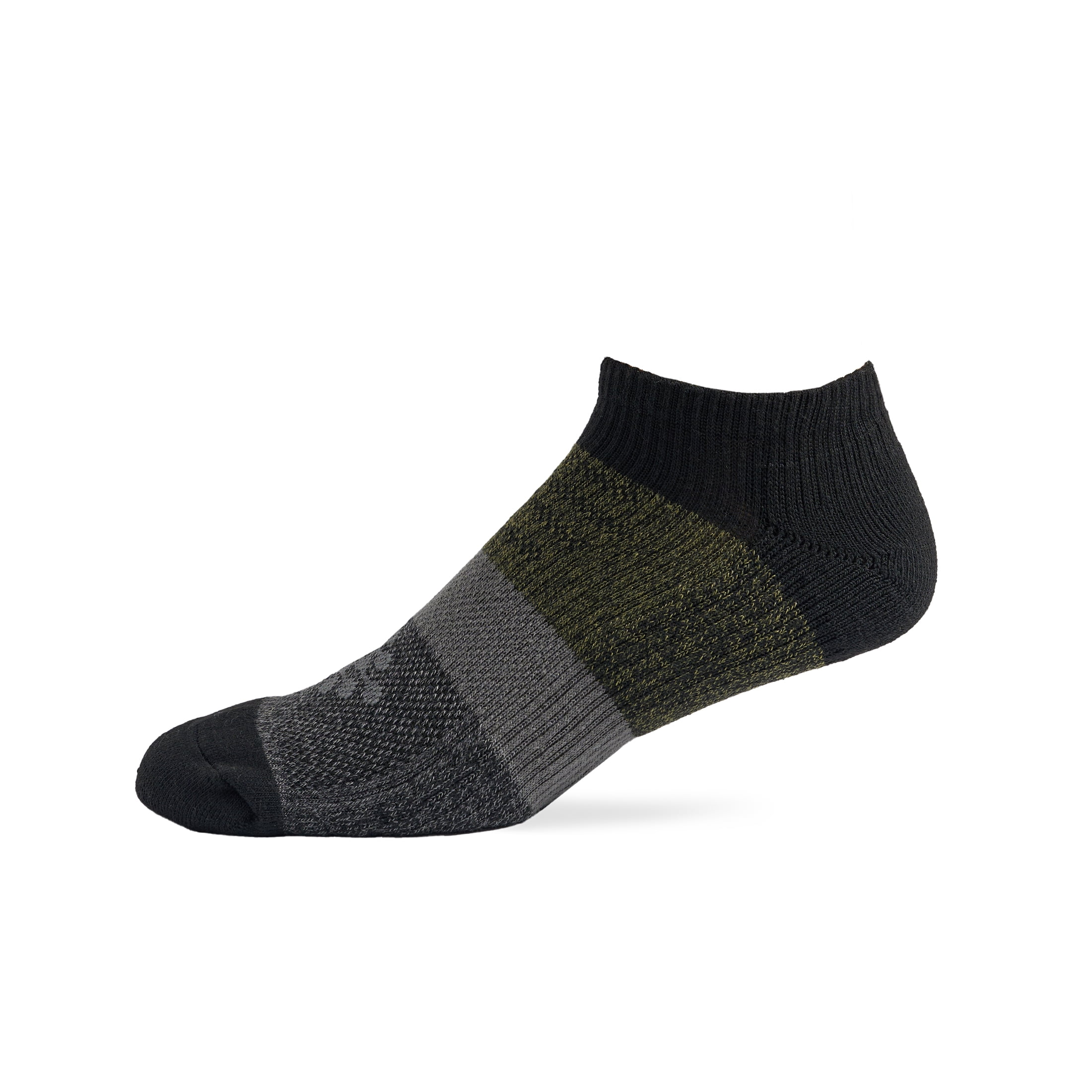 TRUEENERGY Flow High Impact Cushion Low Cut Stripe , Men's Size 10-14.5, 3-pack