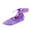 Purple, variant on QWIED Ballet Shoes For Girls Children Strap Ballet Toes Indoor Yoga Training Comfortable And Breathable Dance Shoes 3 Years-3.5 Years
