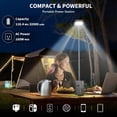 thumbnail image 3 of Central eléctrica portátil MARBERO PL100 118Wh 160W con luz, 3 of 8