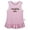 Pink Sleeveless Dresses, variant on Naughty List Novelty Dresses For Baby, Newborn Babies Skirts, Infant Princess Dress, 0-24M Kids Graphic Clothes (Gray Raglan Dresses, 0-6 Months)