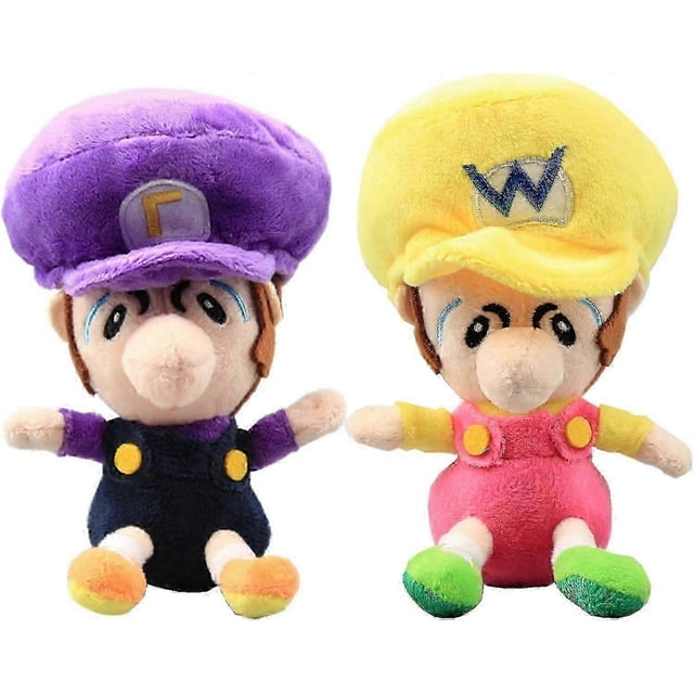 2026 The color is randomBaby Wluigi & Baby Wario Plush 6' Set 2pcs