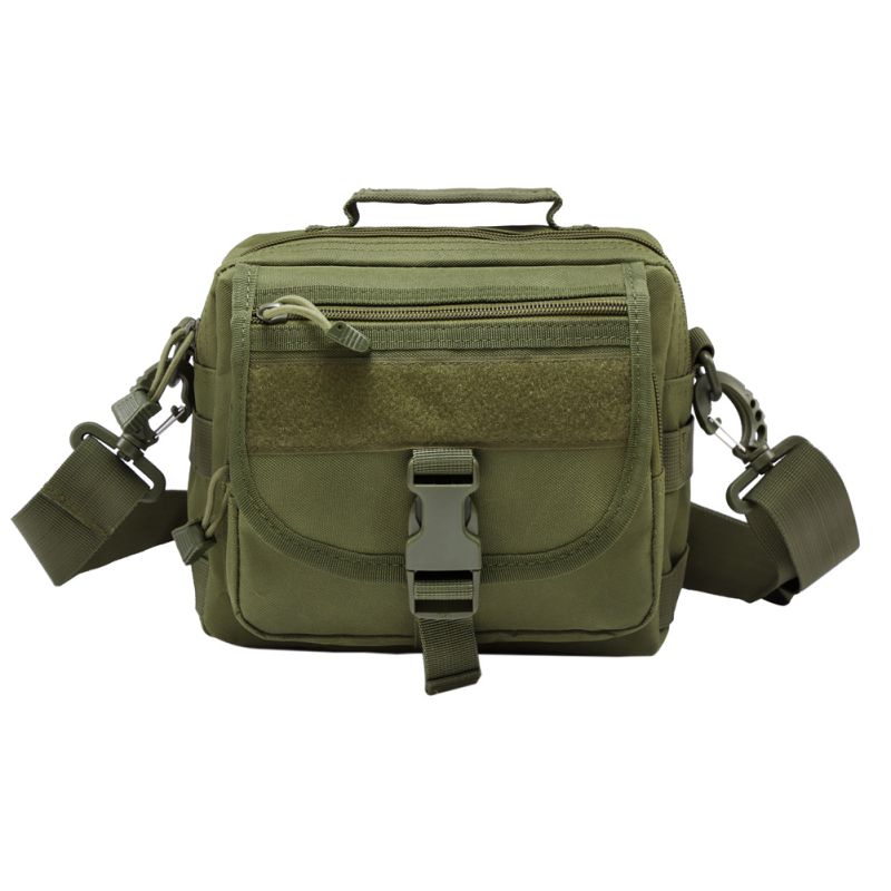 Fymall Molle Tactical Messenger Vintage Camouflage Army Crossbody Bag