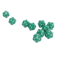 thumbnail image 1 of 10PCS Polyhedral  Set, Plastic Lightweight 20 Sided Clear Numbers  Table Game for Role Playing Table Games, 1 of 7