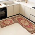thumbnail image 5 of Kitchen Rugs Sets of 3 Non Slip Washable Kitchen Mats for Floor, Waterproof Kitchen Runner Rug, Floor Mat Carpet for Entryway, Laundry, Sink, Hallway, Bathroom, 5 of 10