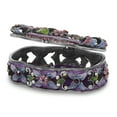thumbnail image 2 of Bejeweled Pewter SECRET GARDEN Floral Trunk Trinket Box Design, 2 of 7