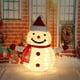 thumbnail image 1 of Light Christmas Decoration Outdoor Christmas Lighting Outdoor Figures, Santa Claus Snowman LED With 40 LEDs Foldable, 1 of 1