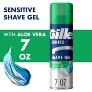 Gillette Series Soothing Shave Gel for Men with Aloe Vera, 7 oz