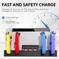 thumbnail image 2 of Charging Dock Compatible with Nintendo Switch & OLED Model, Controller Charger Station with 8 Game Storage Slots-Black, 2 of 7