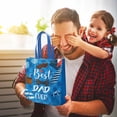 thumbnail image 4 of 20 Pcs Happy Father's Day Gift Bags 10 * 8in Best Dad Ever Non-Woven Gift Bags with Handles for Fathers Day Presents Wrapping Party Supplies for Dad Grandpa Brother, 4 of 4