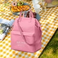 thumbnail image 4 of Cagogo Insulated Lunch Bag, Large Insulated Lunch Box for Women Men AdultKids, Leakproof Thermal Lunch Bag with Adjustable Shoulder Strap, Durable Oxford Cloth Lunch Bag for Work Study Picnic, 4 of 8