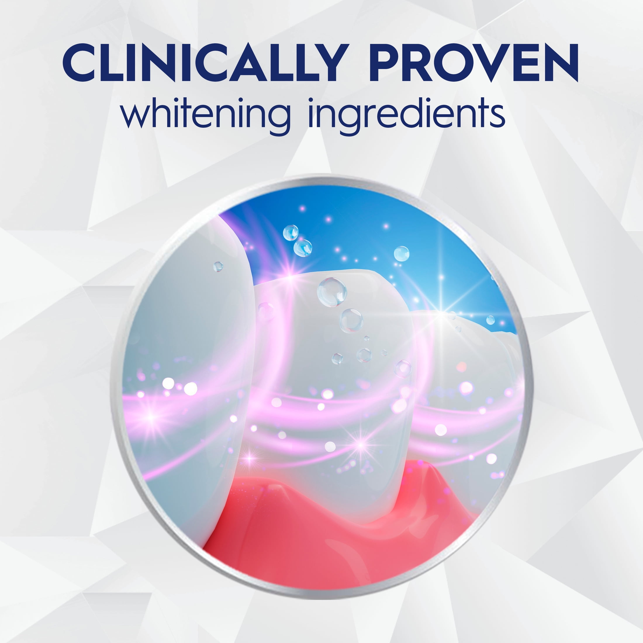 Crest Toothpaste, 3D White Brilliance Vibrant Peppermint Teeth Whitening Toothpaste, 2.4 oz