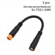 thumbnail image 3 of Conectores de Acelerador de 3 Pines para Bicicleta Eléctrica, Sensor de 3 Pines para Bicicleta Eléctrica, Cable del Acelerador de Pulgar, Motor A, 3 of 5