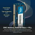 thumbnail image 3 of OWC 8GB (2x4GB) DDR3L 1600 PC3L-12800 CL11 1Rx8 204-pin 1.35V Non-ECC SODIMM Memory RAM Module Kit, 3 of 7
